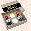 鰹魚醬油/香菇醬油/2入醬碟 禮盒